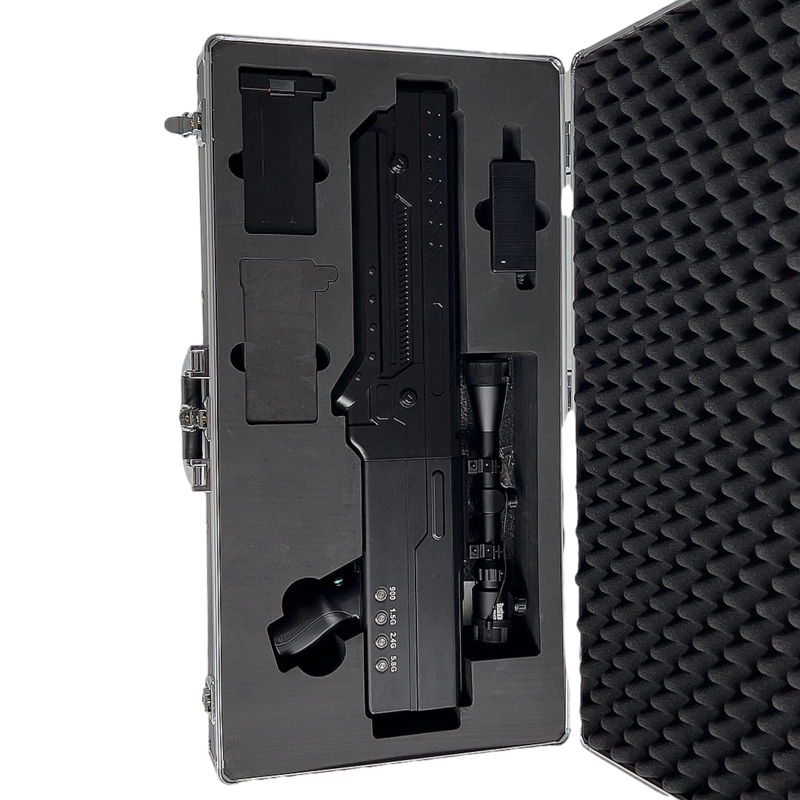  邛崃手持便携式枪型低空防御反制四通道B型