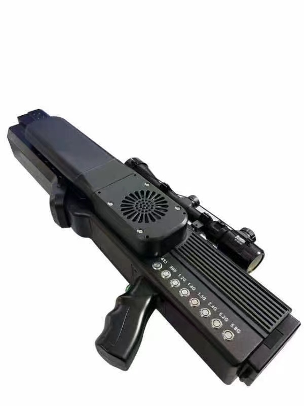  邛崃手持便携式枪型低空防御反制八通道